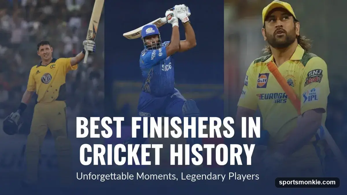 Best Finishers in Cricket History: Who Seals Games Under Pressure