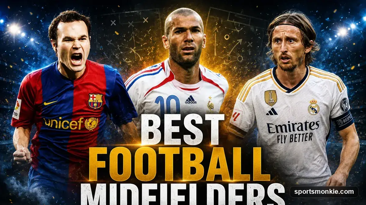 The best football midfielders of the 2025-26 season, ranked