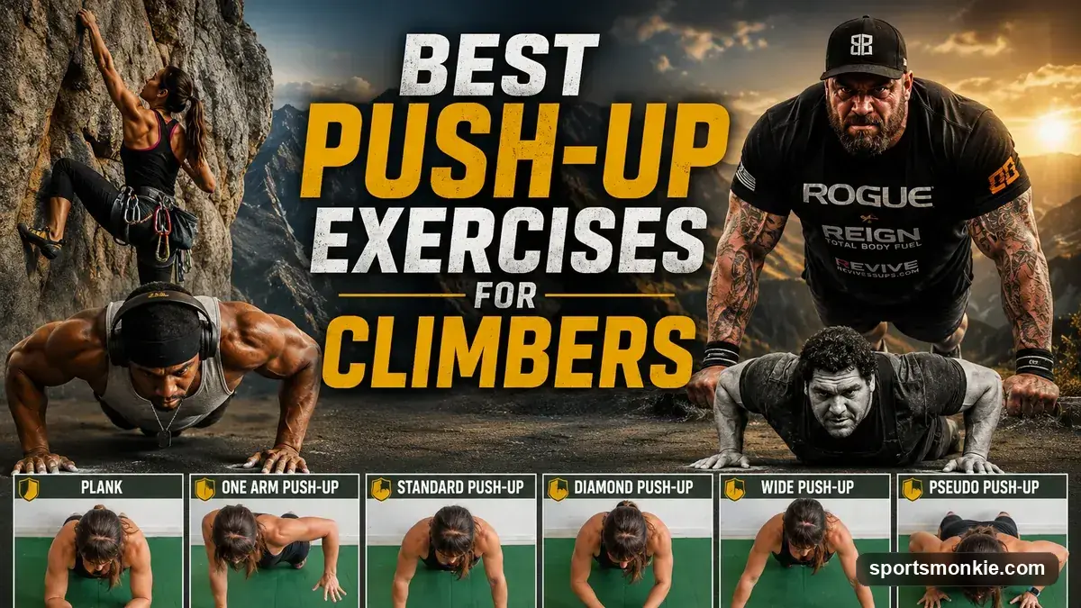 Best Push-Up Exercises for Climbers: Build Strength That Transfers