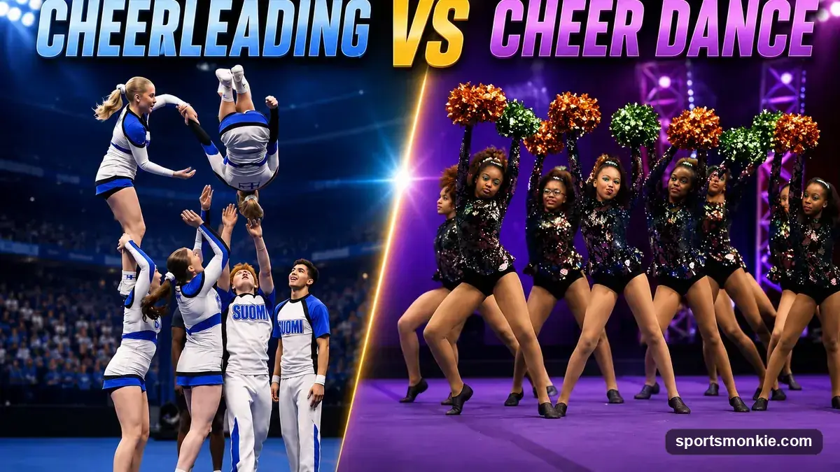 Cheerleading vs Cheer Dance: Key Differences Explained