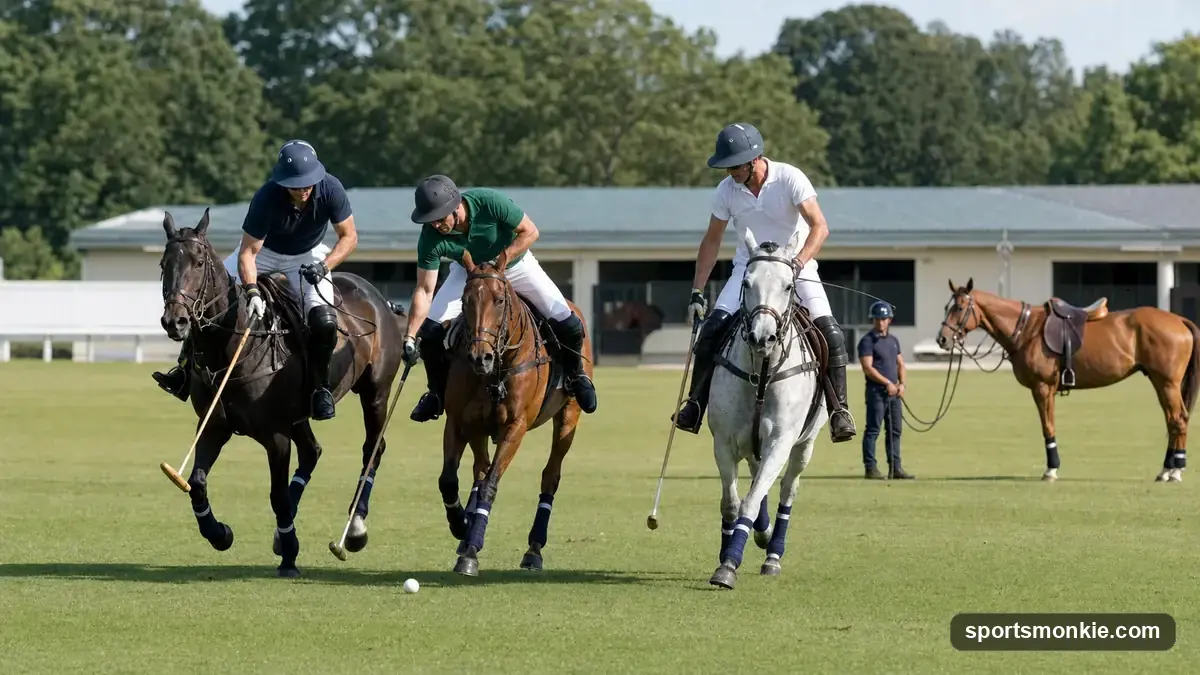 Cost tiers for playing polo, from a single beginner clinic to owning and playing your own polo pony