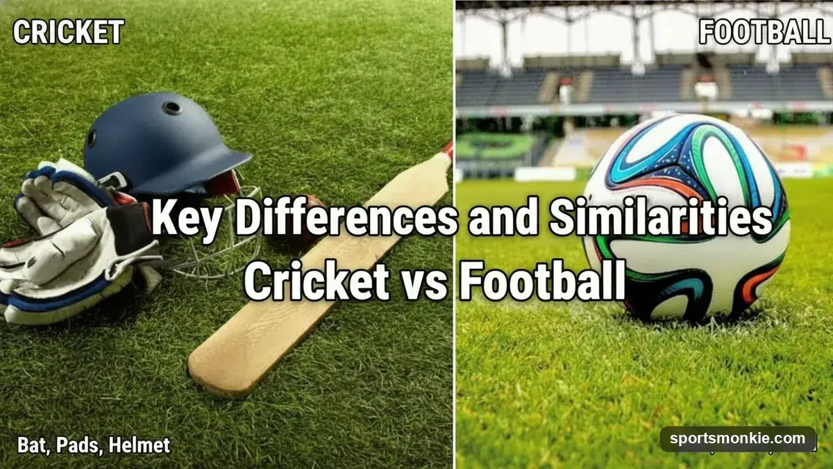 Cricket vs Football: Key Differences and Similarities