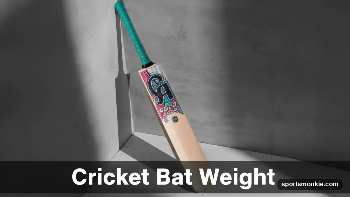 Cricket Bat Weight: What Weight Do Cricketers Use?