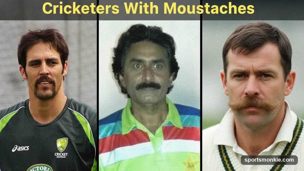 Cricketers With Moustaches: The Most Iconic in History