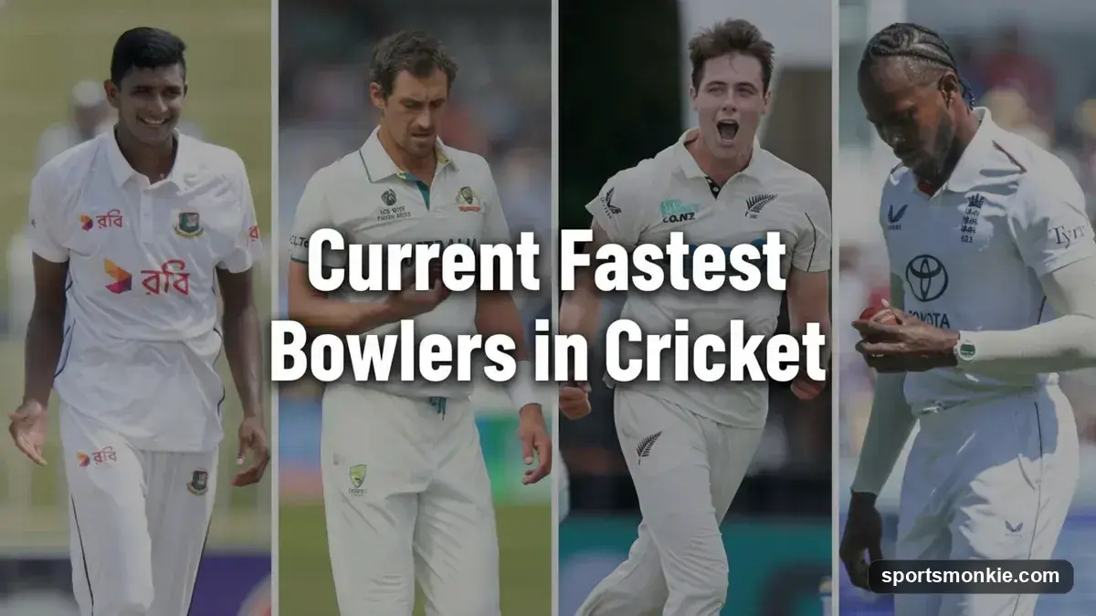 Fastest Active Bowlers in Cricket 2026: Mitchell Starc Leads at 160.4 km/h