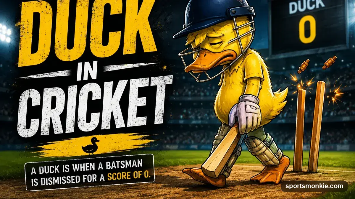 Duck in Cricket: Golden, Diamond, Royal & Every Type Explained