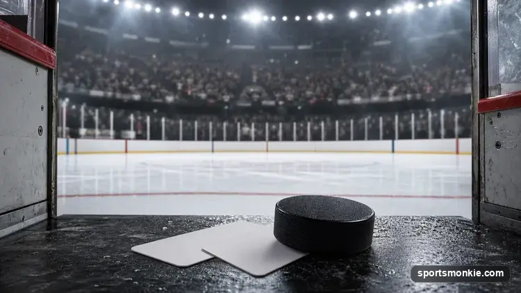 Fans filling an NHL arena bowl before an Eastern Conference Finals playoff game