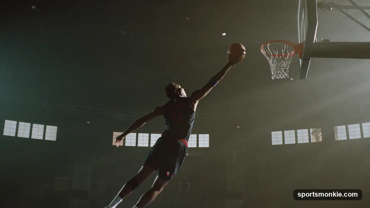 Goaltending in basketball explained: touching a shot on its downward arc above the rim