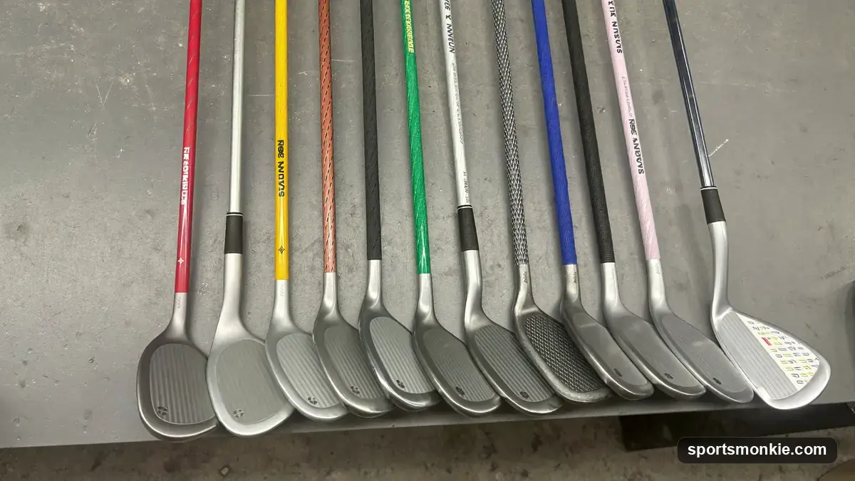 Golf shaft flex chart matching swing speed to ladies, senior, regular, stiff and extra stiff