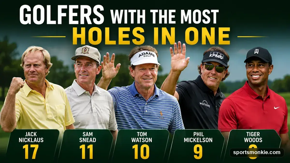 Golfers With the Most Holes in One: Record Aces in Golf