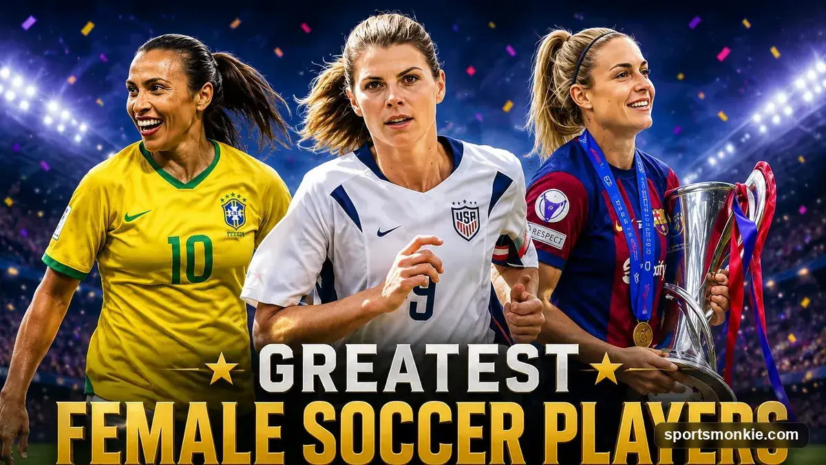 Greatest Female Soccer Players of All Time: 2022 Update