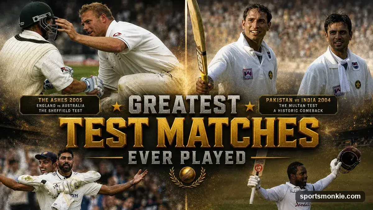 Greatest Test Matches Ever Played: Cricket's Most Memorable Games