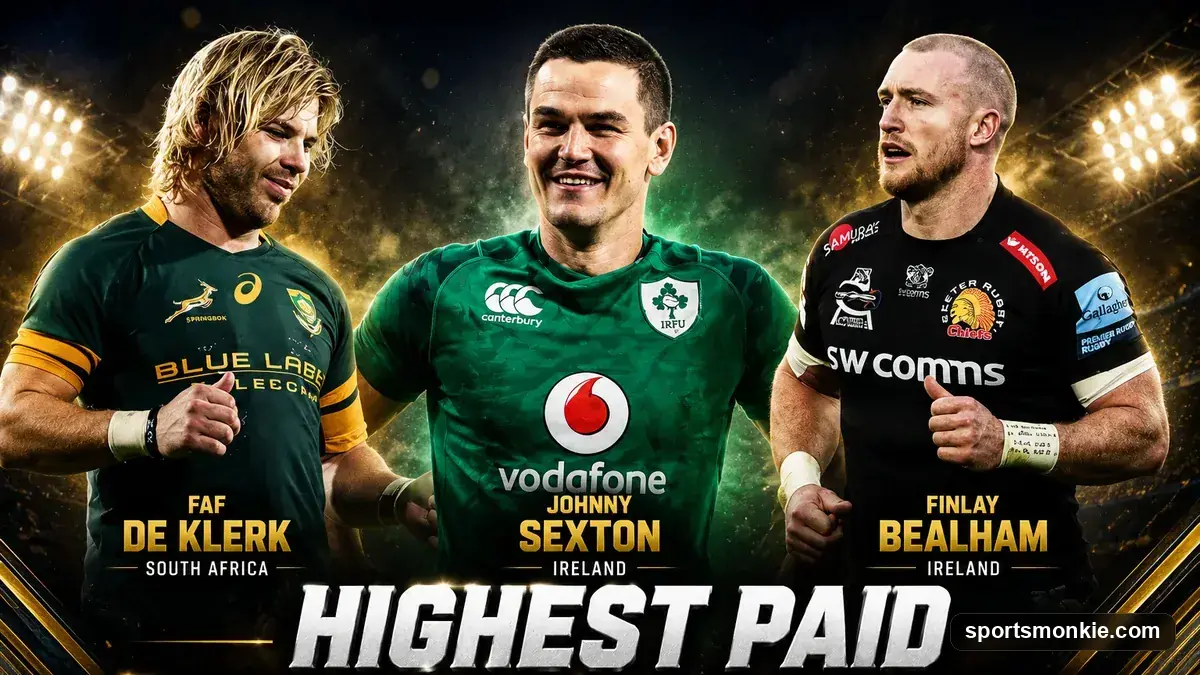 Highest Paid Rugby Players: Elite Earners in Union and League