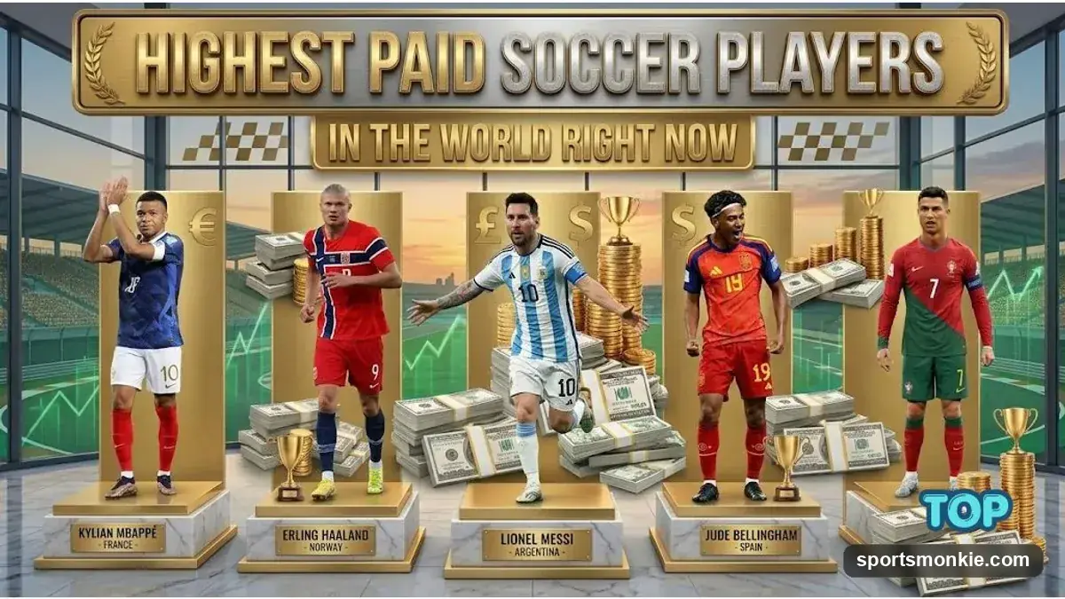 Highest Paid Soccer Players in the World Right Now