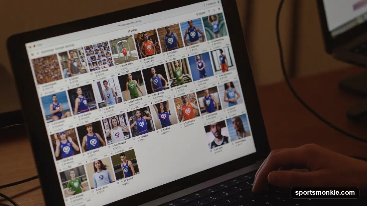A fantasy football manager reviewing available players and waiver claims on a screen