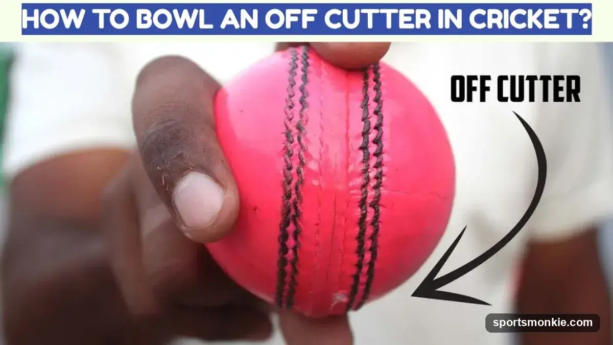 How to Bowl an Off Cutter in Cricket: Grip & Technique