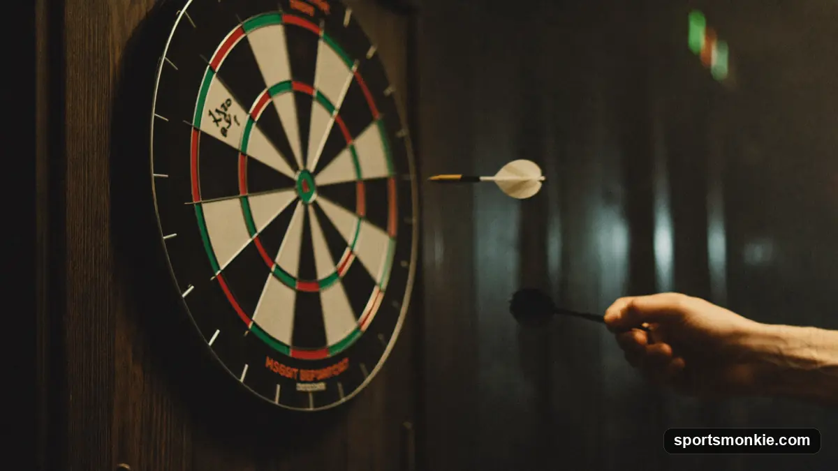 How to play darts: 501 scoring, the double-out finish and official board and oche measurements