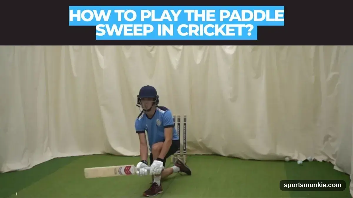 How to Play the Paddle Sweep in Cricket: Technique & Tips