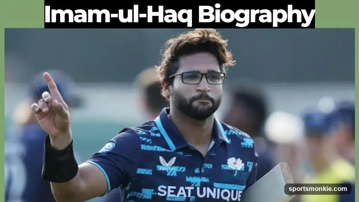 Imam-ul-Haq Biography: Pakistan's Left-Handed Opener
