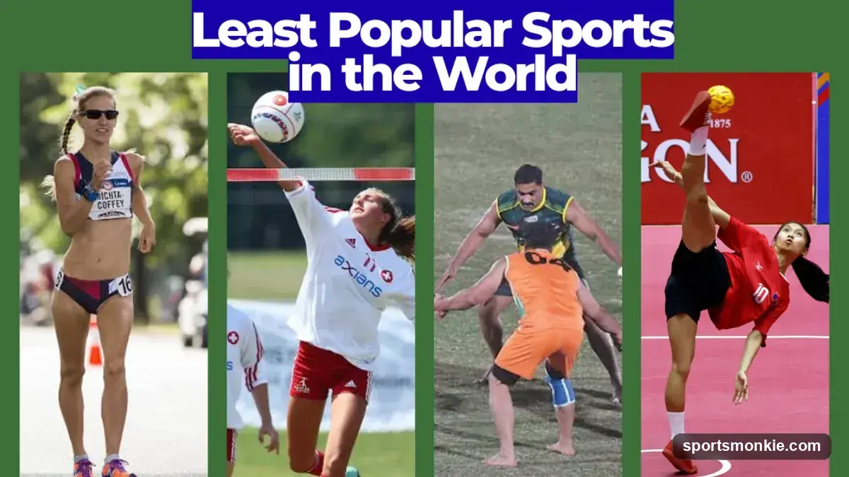 Athletes competing in low-profile sports such as sepak takraw, kabaddi, and fistball