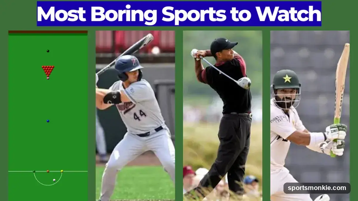 The Most Boring Sports to Watch: An Honest Ranking