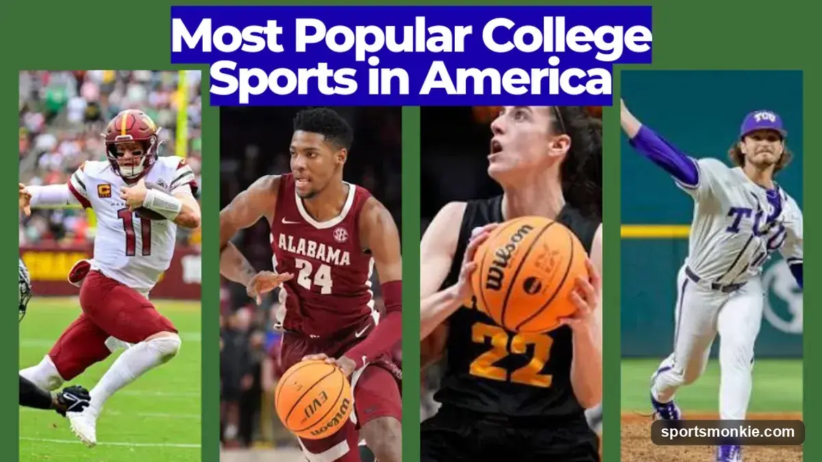 Most Popular College Sports in America: Attendance and Fan Base