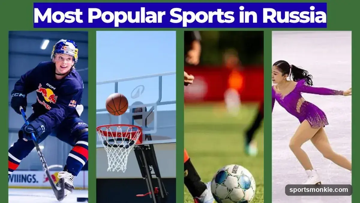 Most Popular Sports in Russia: Football, Hockey, and Athletics