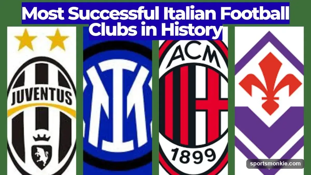 Most Successful Italian Football Clubs in History