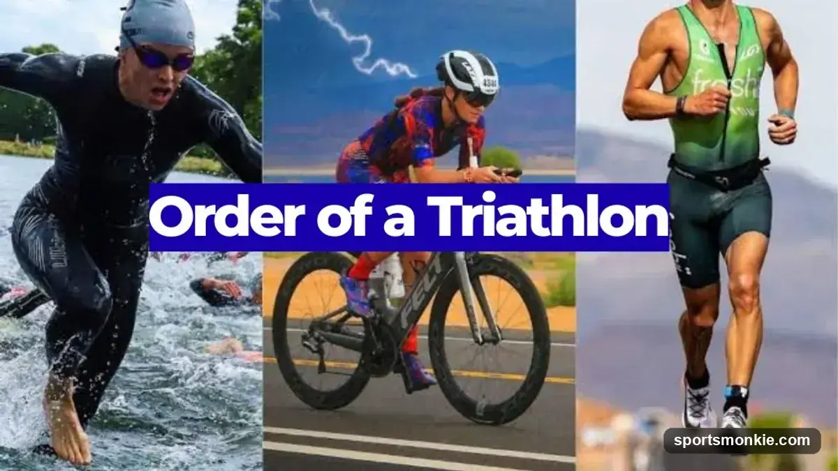 Order of a Triathlon: Swim, Bike, Run Explained