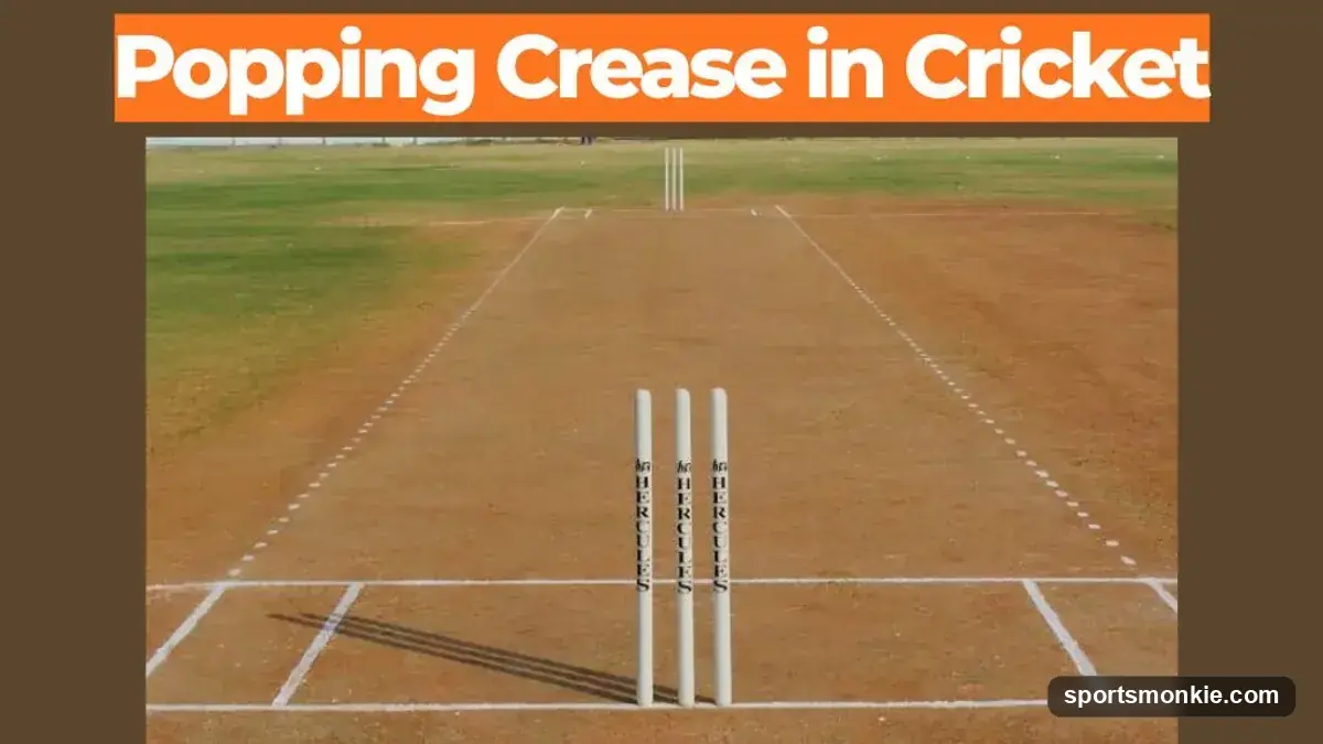 Popping Crease in Cricket: The Batting Line Explained