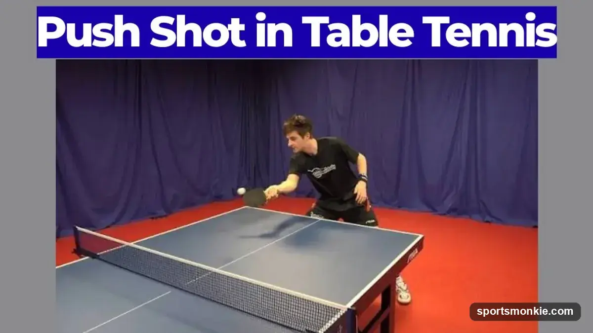 The Push Shot in Table Tennis: How and When to Use It