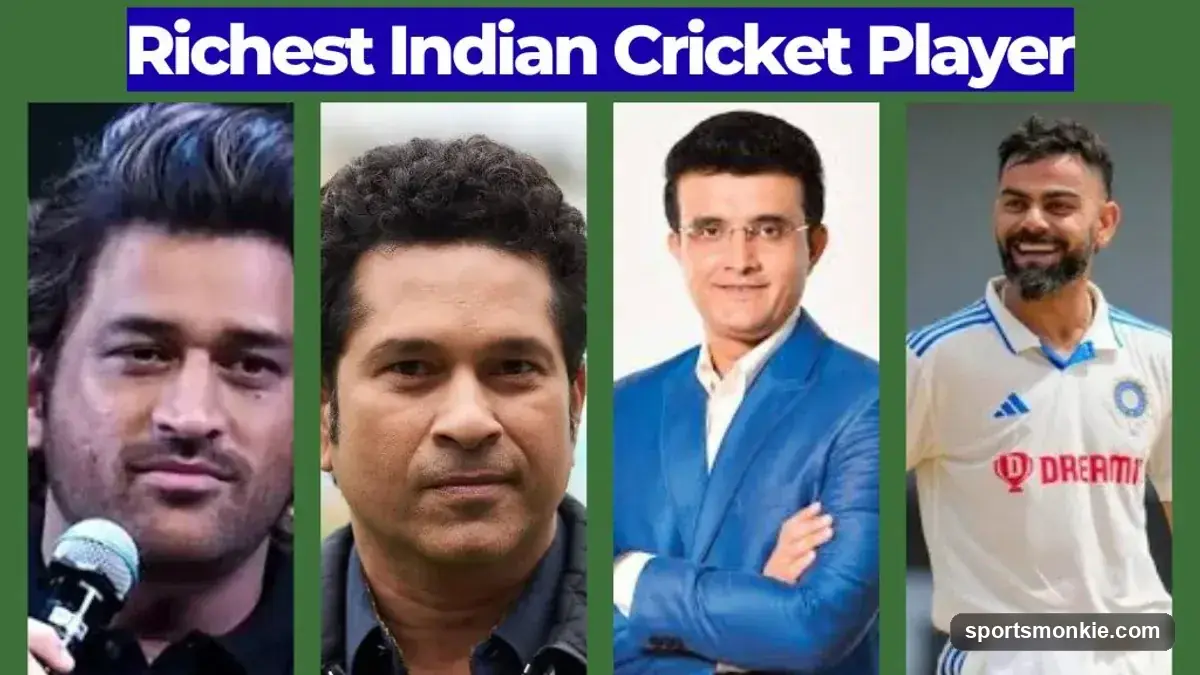 Richest Indian Cricket Player: Who Leads in Wealth?