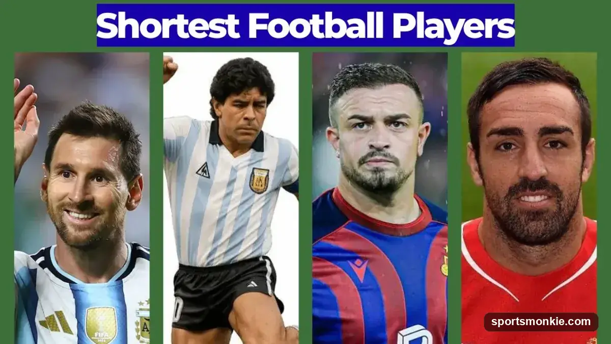 Shortest Football Players Who Dominated the Beautiful Game