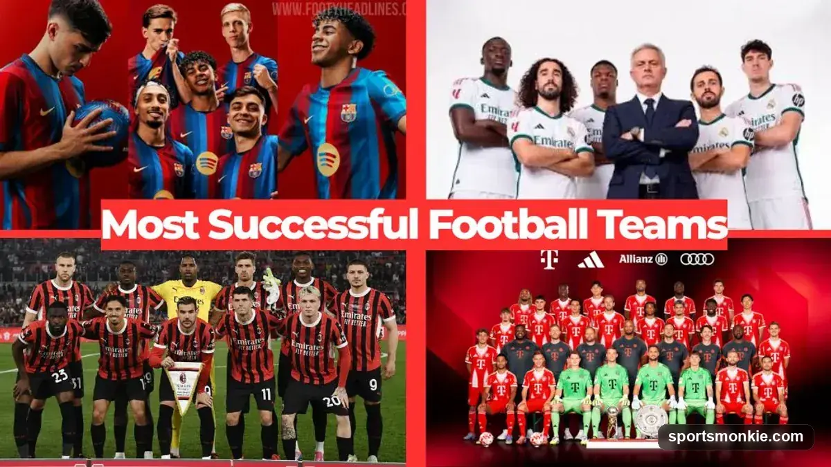 Most successful football teams in the world, from Real Madrid to Bayern Munich