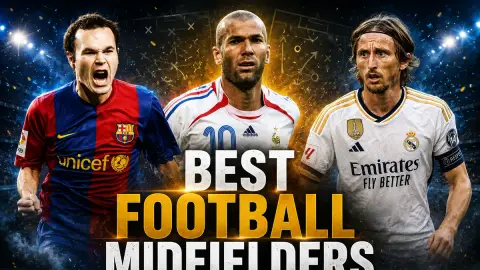 The best football midfielders of the 2025-26 season, ranked