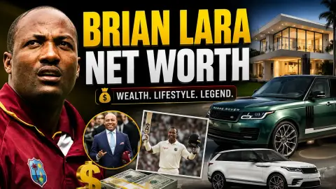 Brian Lara Net Worth: Career Earnings & Financial Legacy