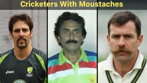 Cricketers With Moustaches: The Most Iconic in History