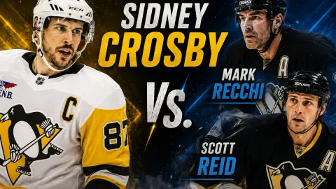 Sidney Crosby vs. Mark Recchi & Scott Reid: Hockey Comparisons