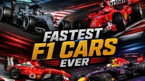 Fastest F1 Cars Ever: The Machines That Redefined Speed
