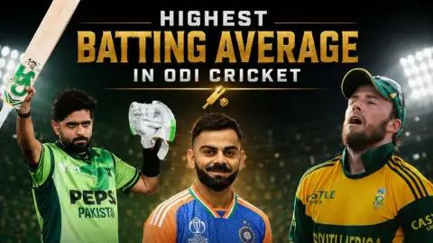 Highest Batting Average in ODI Cricket: Top Contributors