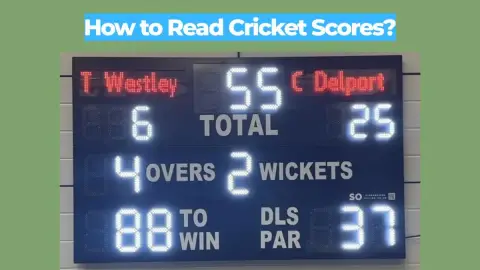 How to Read Cricket Scores: A Complete Beginner's Guide