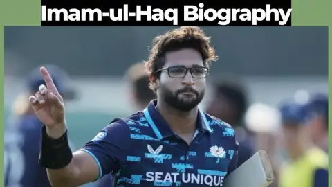 Imam-ul-Haq Biography: Pakistan's Left-Handed Opener
