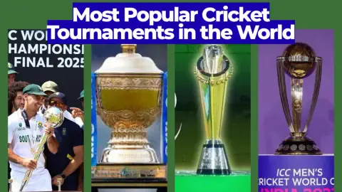 Most Popular Cricket Tournaments in the World