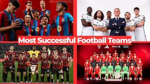 Most successful football teams in the world, from Real Madrid to Bayern Munich