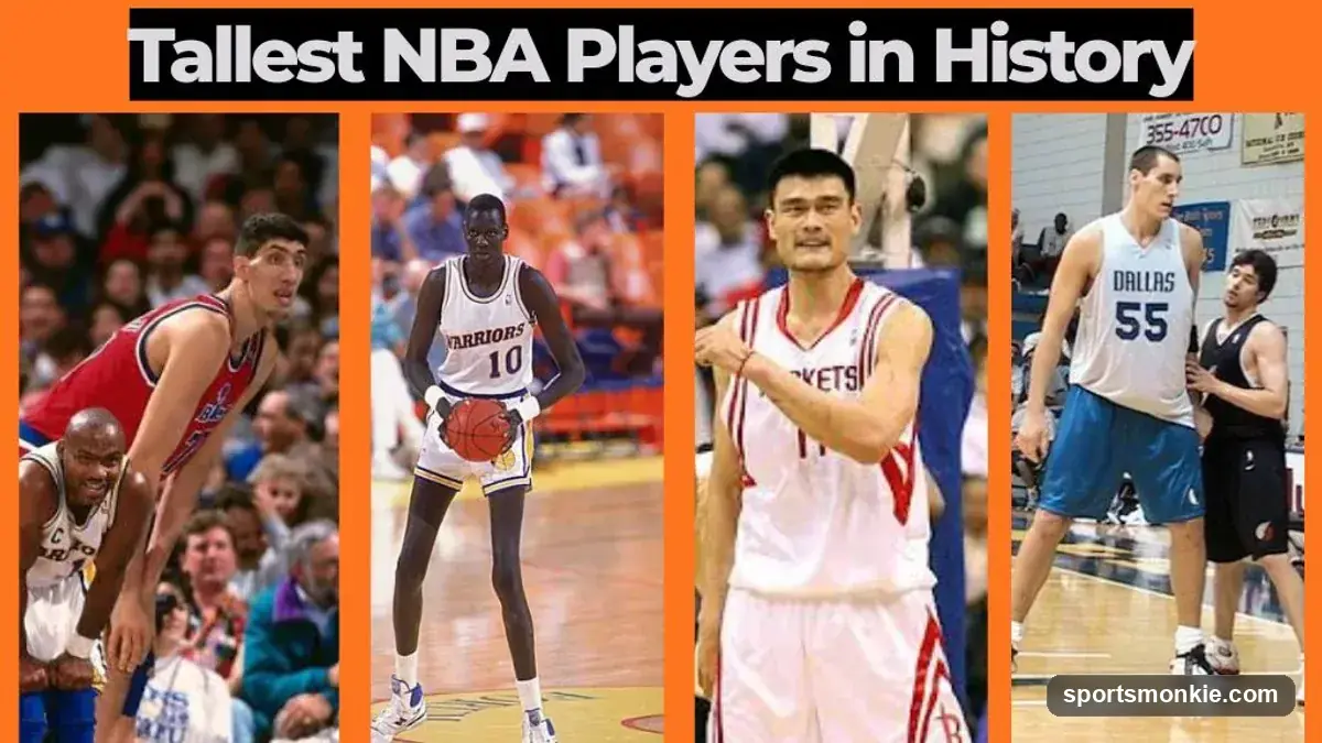 The tallest NBA players in history, from Gheorghe Muresan and Manute Bol to Yao Ming and Tacko Fall