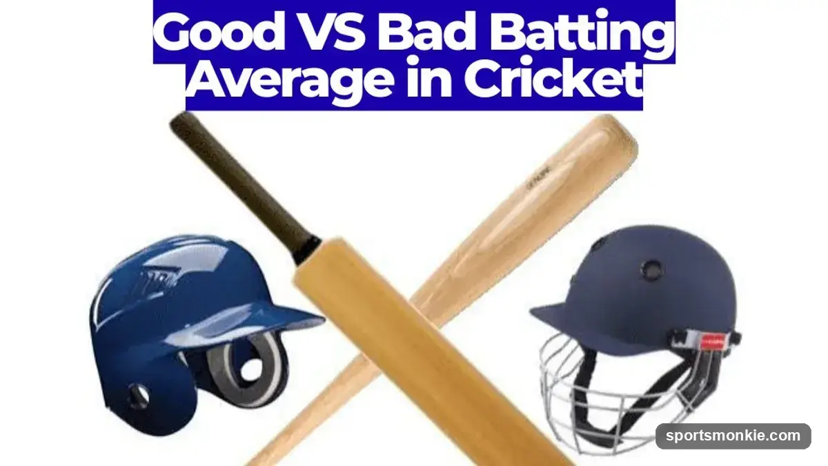 Good vs Bad Batting Average in Cricket and Baseball Explained