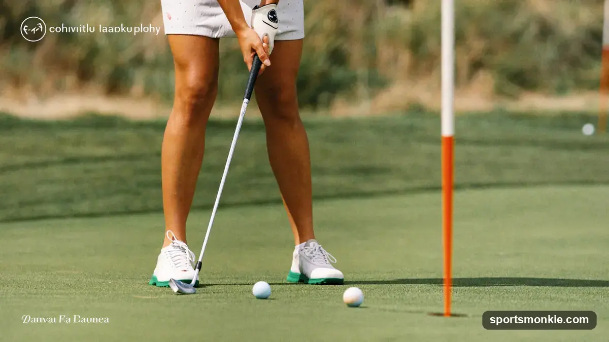 A low-handicap golfer holing a putt on a rated course to card an even-par round