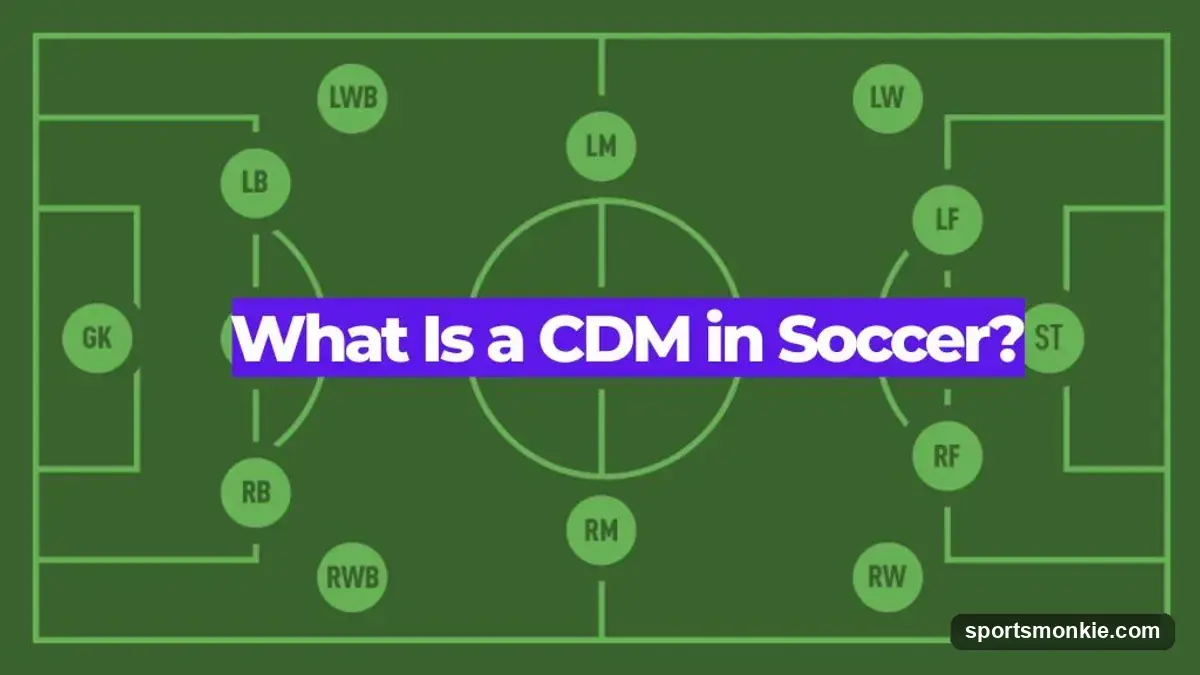 What Is a CDM in Soccer? The Defensive Midfielder Role Explained