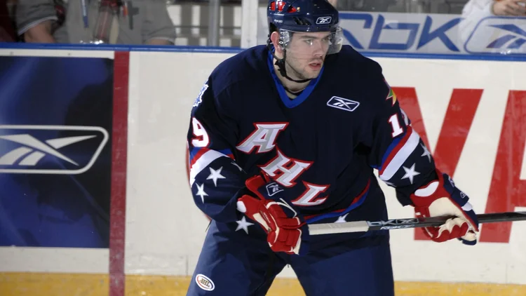 File photo from January 2007: Keith Yandle playing in the AHL All-Star Game. It was not taken at the Ottawa game or on the Spittin' Chiclets podcast. Licensed under CC BY 4.0.