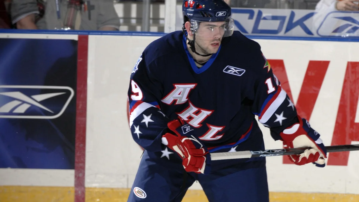 File photo from January 2007: Keith Yandle playing in the AHL All-Star Game. It was not taken at the Ottawa game or on the Spittin' Chiclets podcast. Licensed under CC BY 4.0.